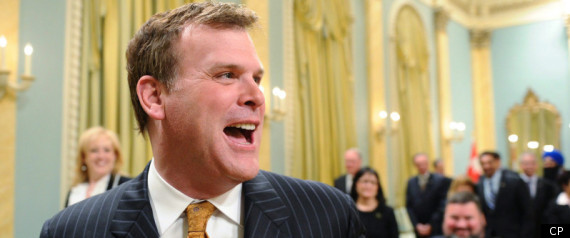 Lacht gerne: Kanadas Außenminister John Baird    Foto: CP