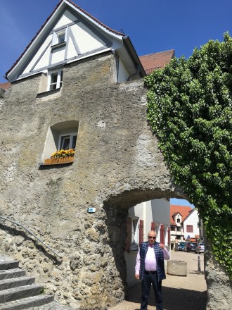 Früher Rocker, heute Autor: Mein Kumpel Uli am Hundertguldenloch.