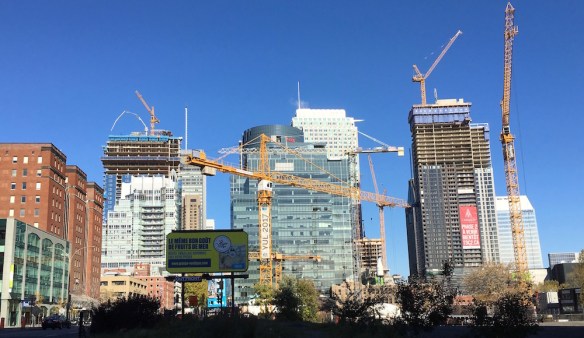 Gebuddelt wird nicht nur in der Erde. Auch der Hochbau boomt. © Bopp